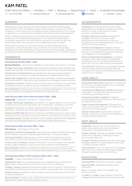 CTO Resume
